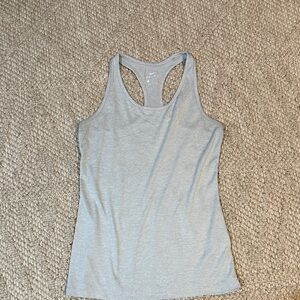 Nike Women's Light Gray Tank Top